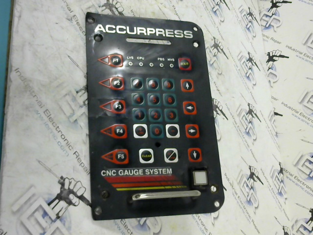 Accurpress AP2 CNC Gauge System Accurpress AP2 CNC Gauge System Repair ...