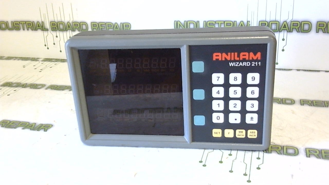 Anilam 211 DRO Anilam 211 DRO Repair 1-336-310-4172 Electronic Board Repair