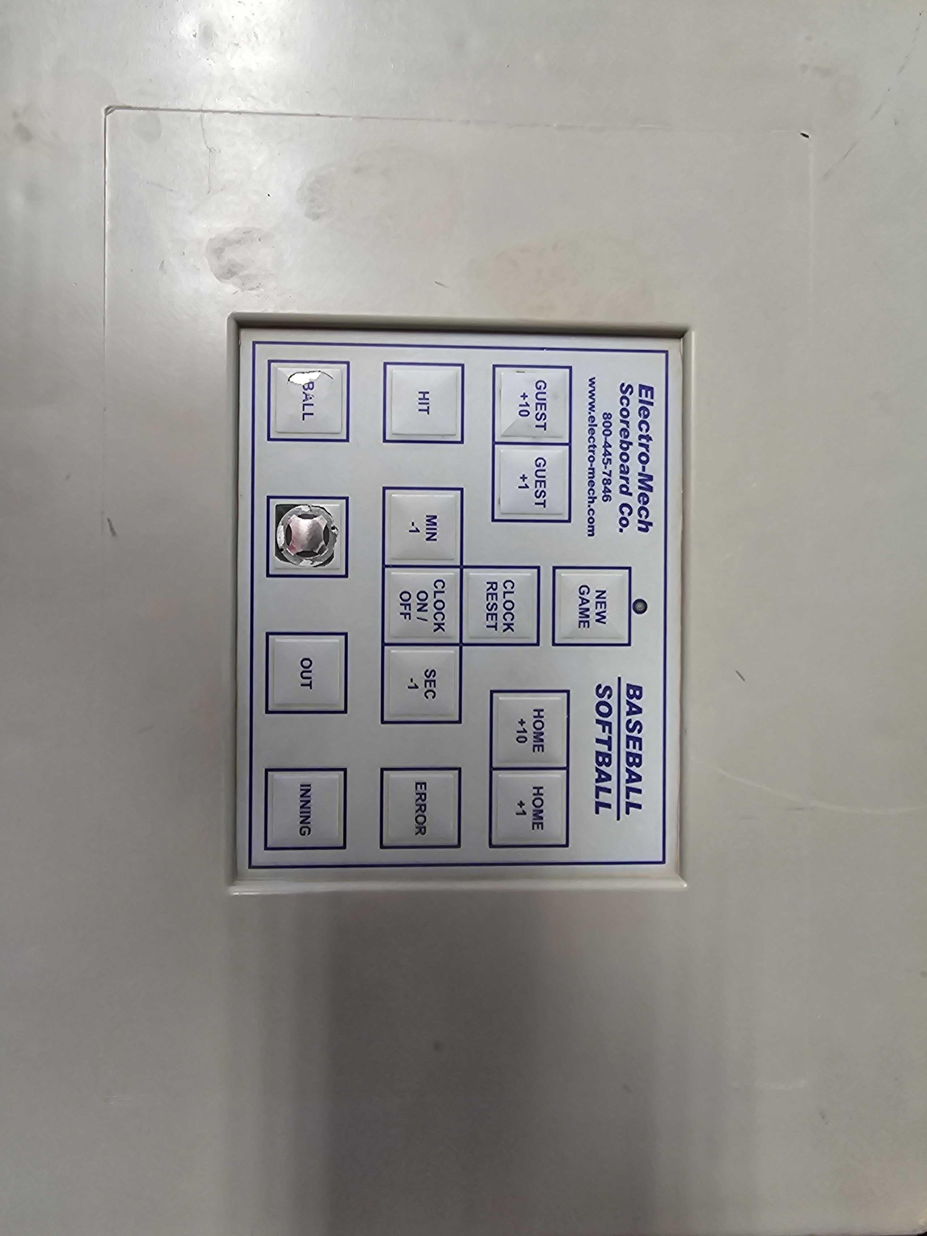 ElectroMech 168 Scoreboard Control Box Repair 13363104172