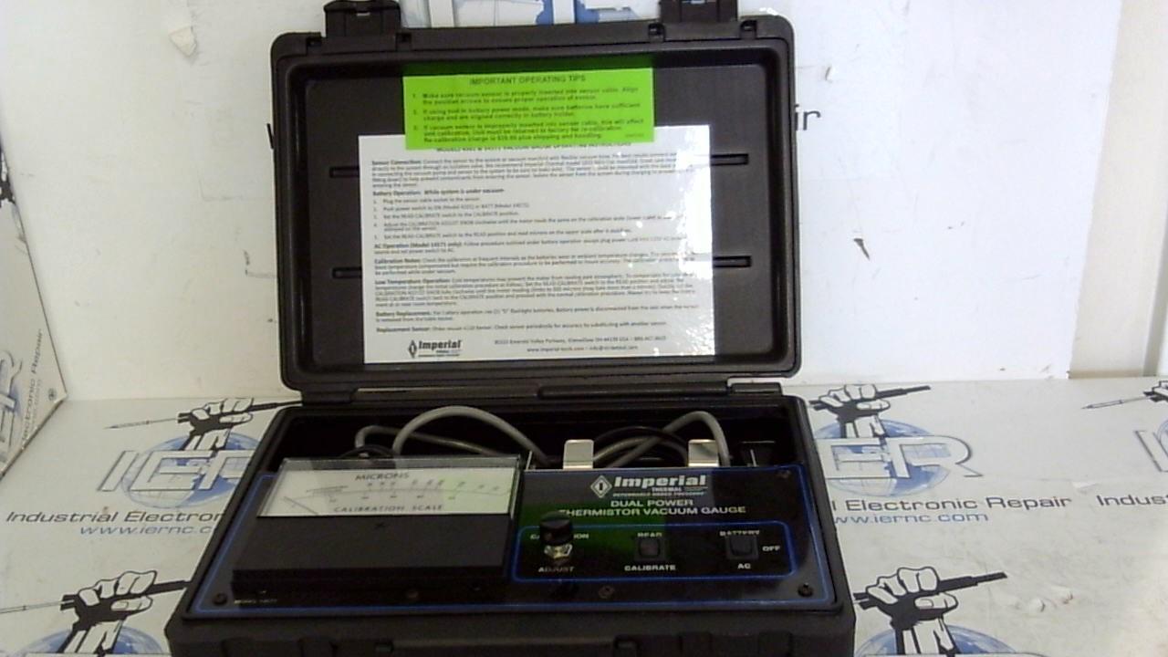 Thermal Engineering Co. 14571 Thermistor Vacuum Gauge Thermal