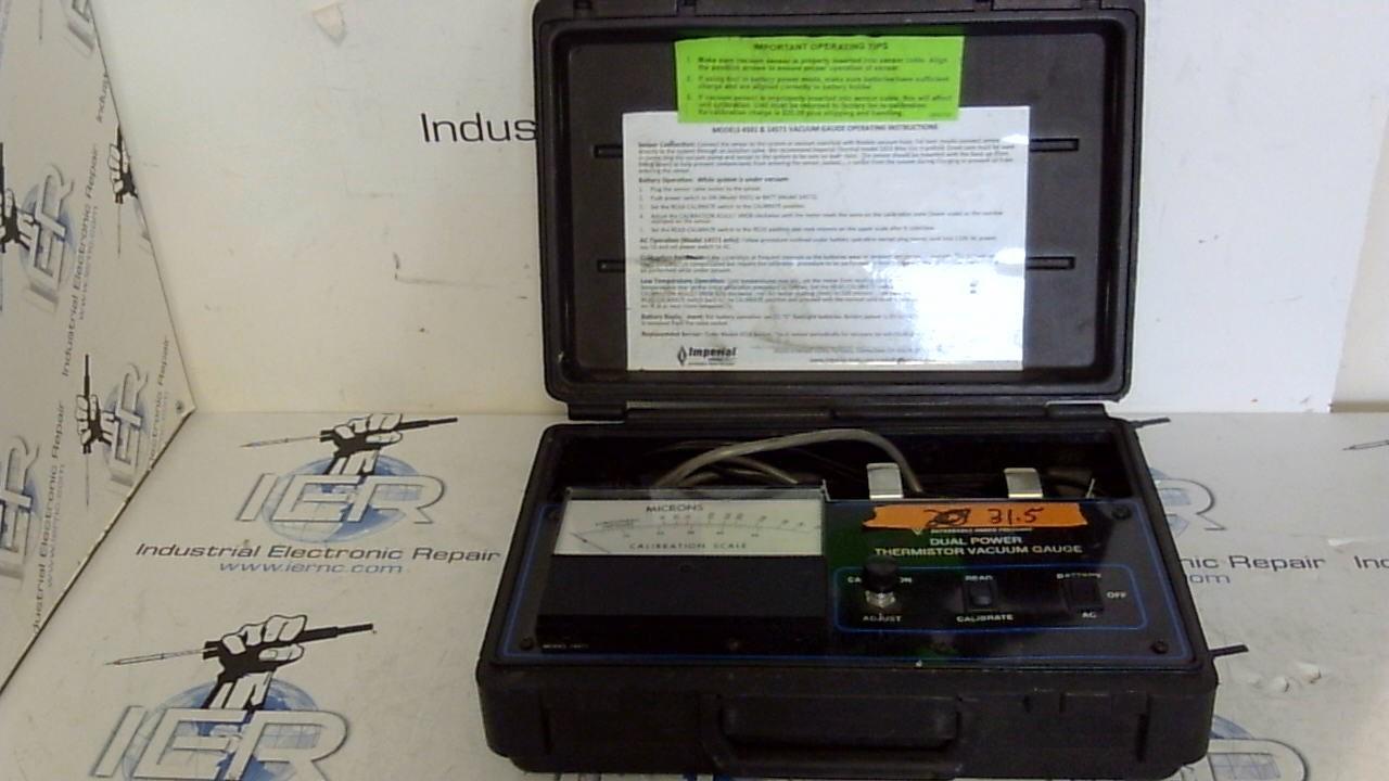 Thermal Engineering Co. 14571 Thermistor Vacuum Gauge Thermal