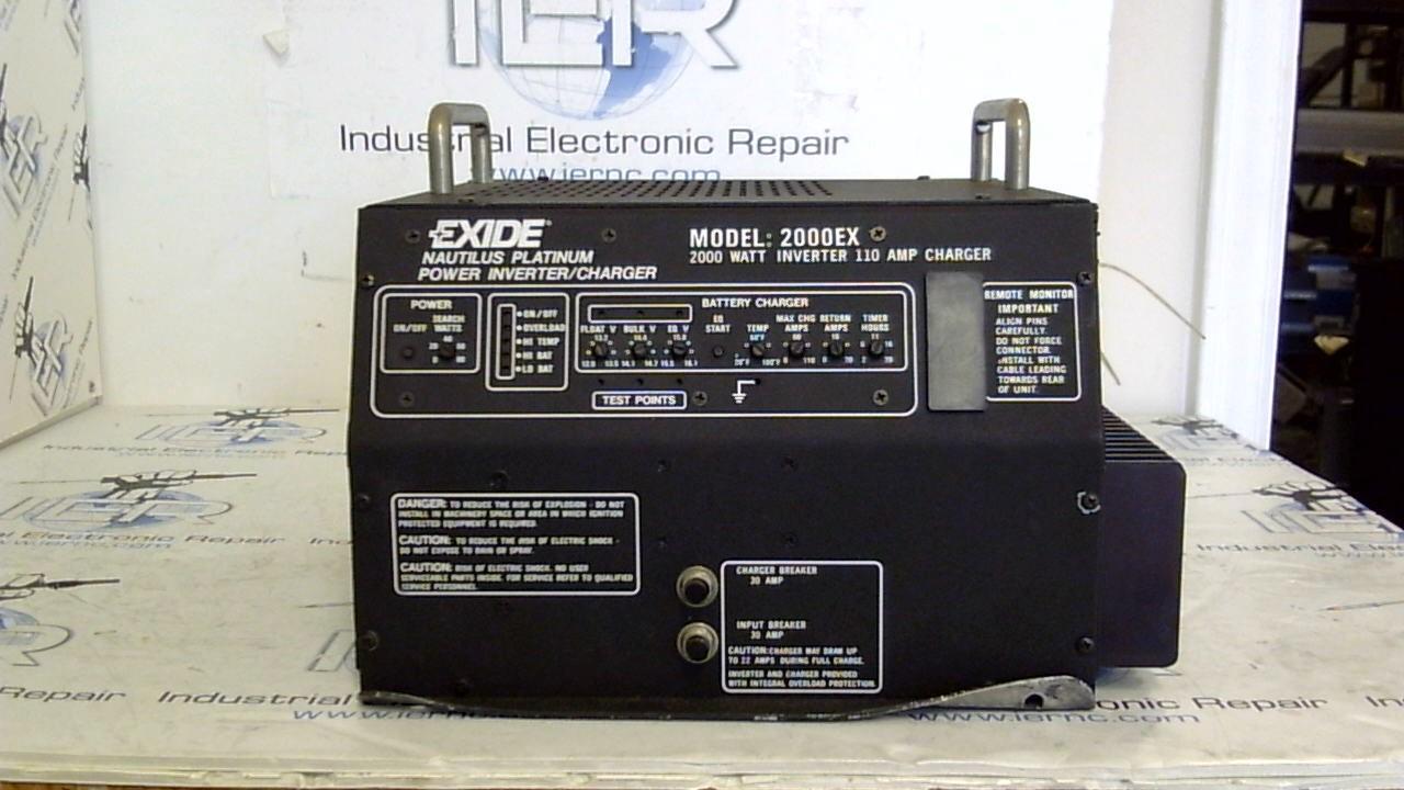 Exide 2000EX Power Inverter/ Charger Exide 2000EX Power Inverter ...